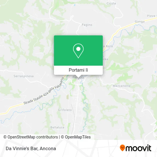 Mappa Da Vinnie's Bar