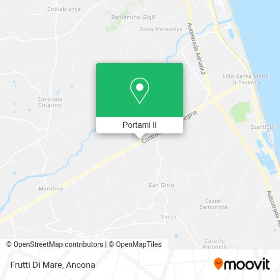 Mappa Frutti Di Mare