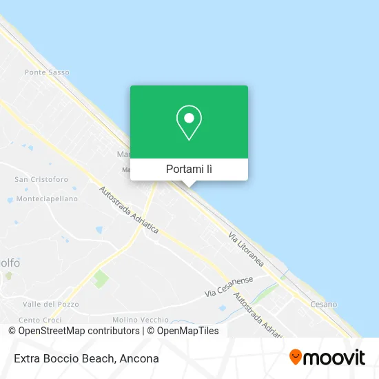 Mappa Extra Boccio Beach