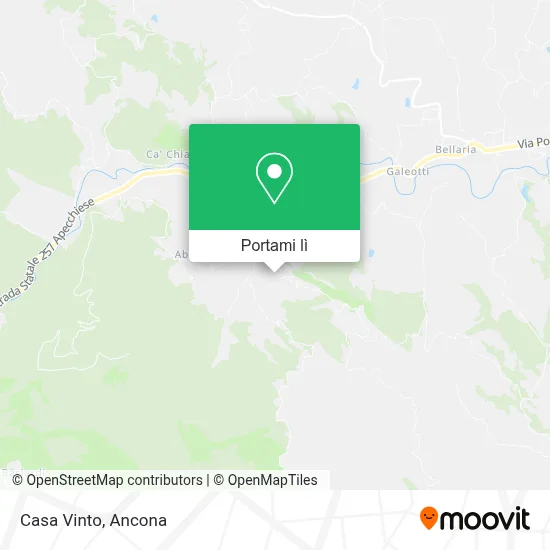 Mappa Casa Vinto
