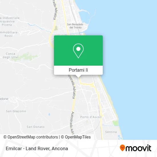 Mappa Emilcar - Land Rover