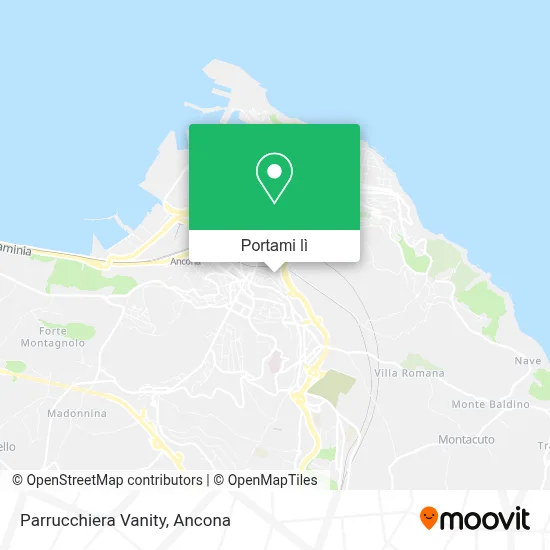 Mappa Parrucchiera Vanity