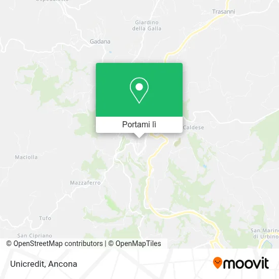 Mappa Unicredit