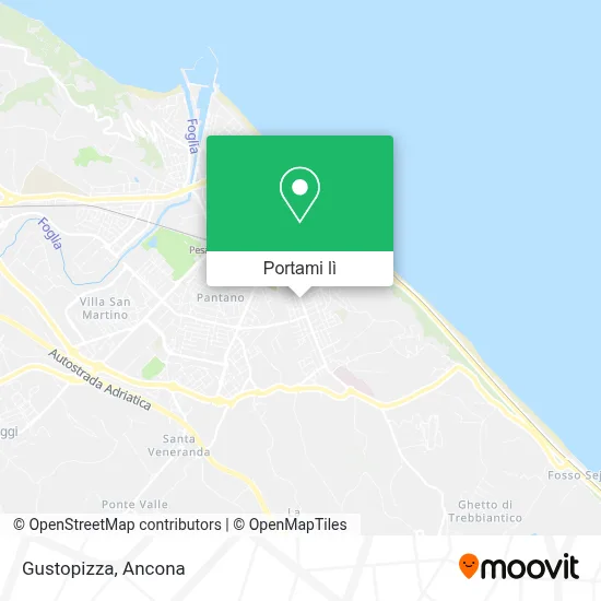 Mappa Gustopizza