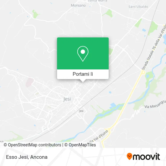 Mappa Esso Jesi
