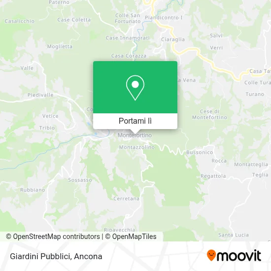 Mappa Giardini Pubblici