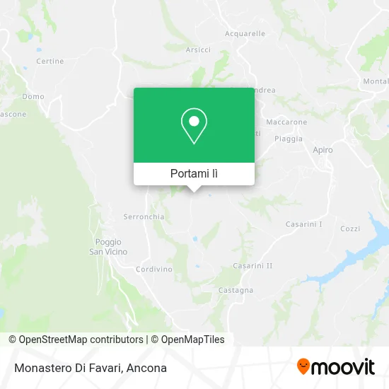 Mappa Monastero Di Favari