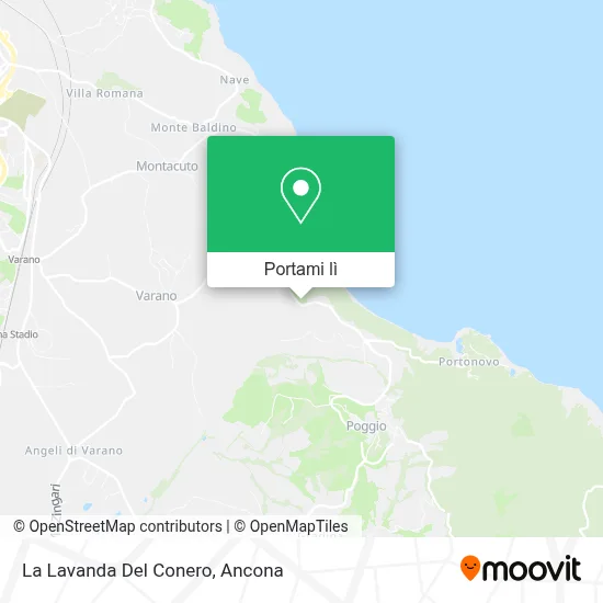 Mappa La Lavanda Del Conero