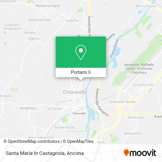 Mappa Santa Maria In Castagnola