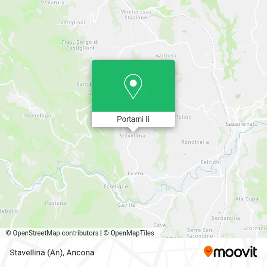 Mappa Stavellina (An)