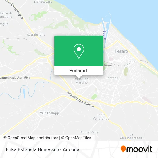 Mappa Erika Estetista Benessere