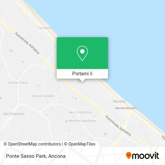 Mappa Ponte Sasso Park