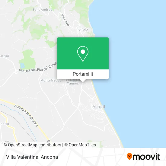 Mappa Villa Valentina