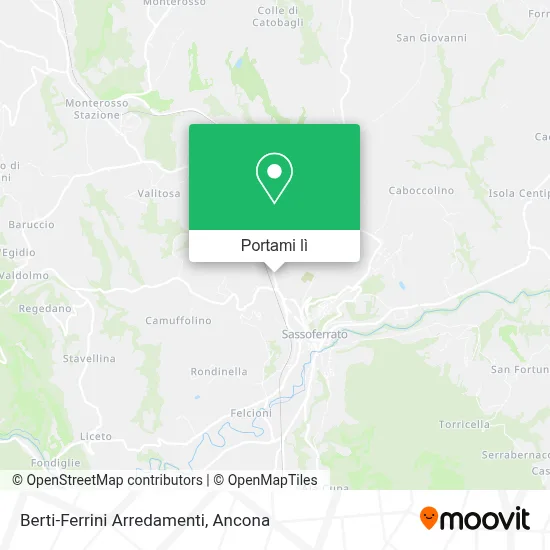 Mappa Berti-Ferrini Arredamenti