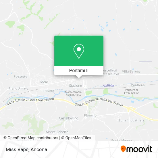 Mappa Miss Vape