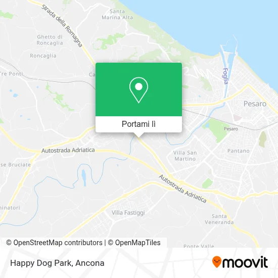Mappa Happy Dog Park