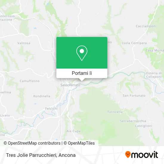 Mappa Tres Jolie Parrucchieri