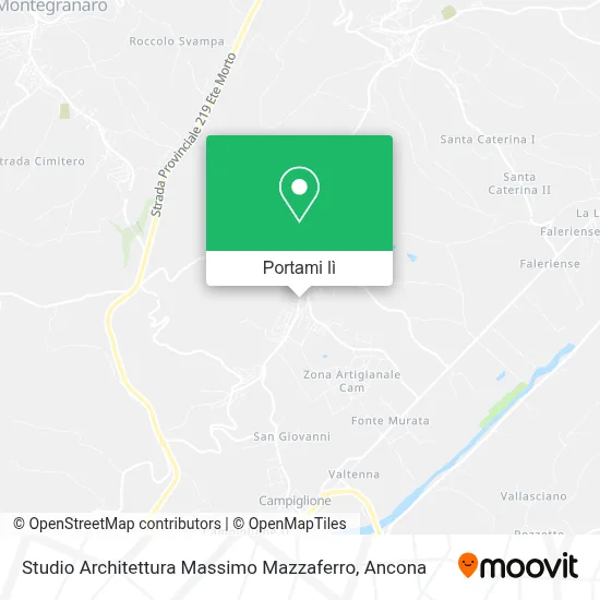 Mappa Studio Architettura Massimo Mazzaferro