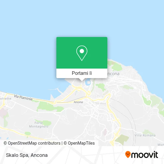 Mappa Skalo Spa