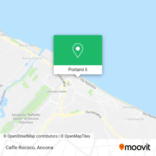 Mappa Caffe Rococo