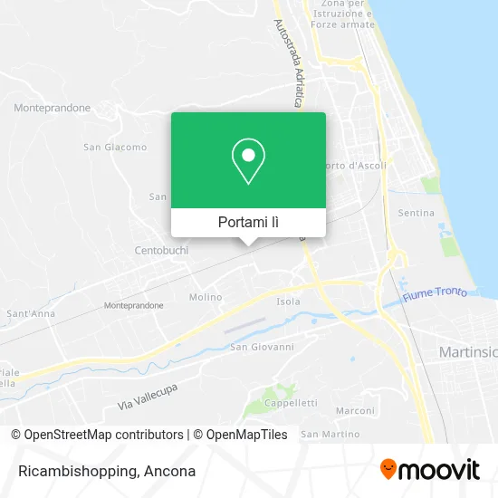 Mappa Ricambishopping