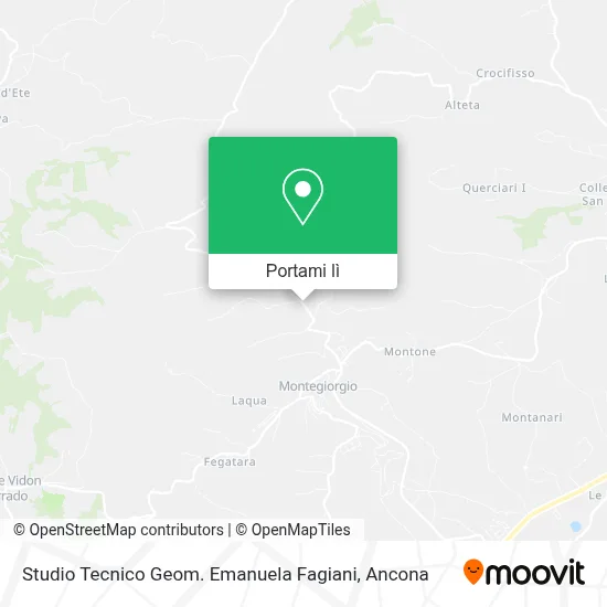 Mappa Studio Tecnico Geom. Emanuela Fagiani