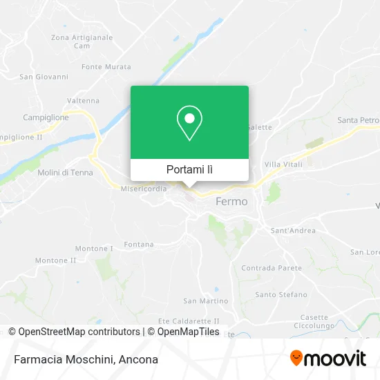 Mappa Farmacia Moschini