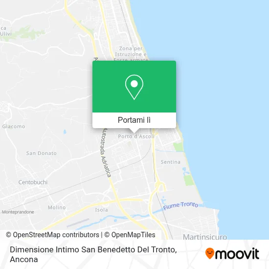 Mappa Dimensione Intimo San Benedetto Del Tronto