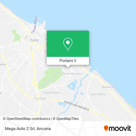 Mappa Mega Auto 2 Srl