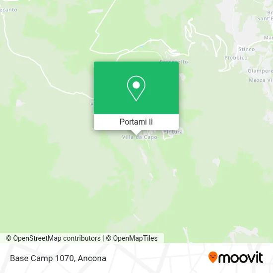 Mappa Base Camp 1070