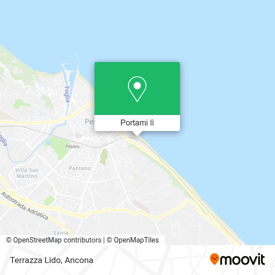 Mappa Terrazza Lido
