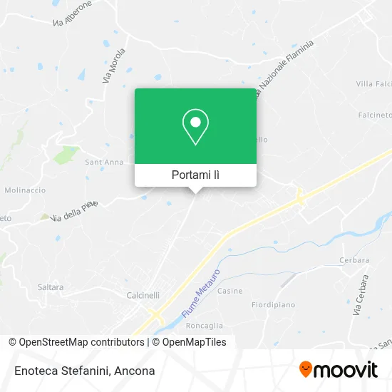Mappa Enoteca Stefanini