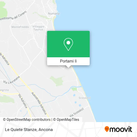 Mappa Le Quiete Stanze