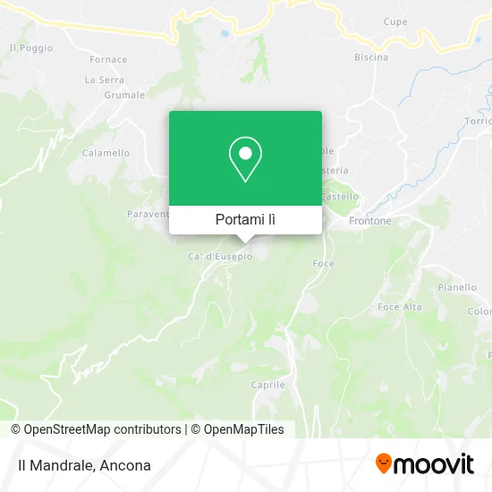 Mappa Il Mandrale