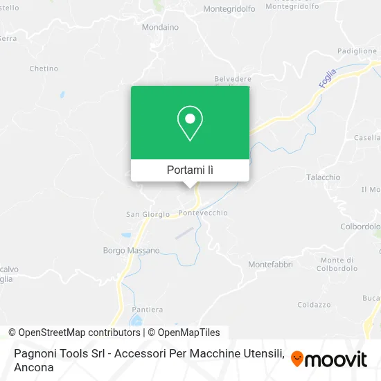 Mappa Pagnoni Tools Srl - Accessori Per Macchine Utensili