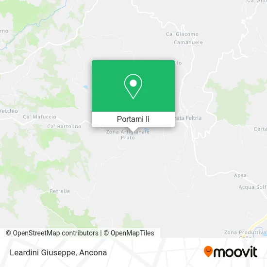 Mappa Leardini Giuseppe