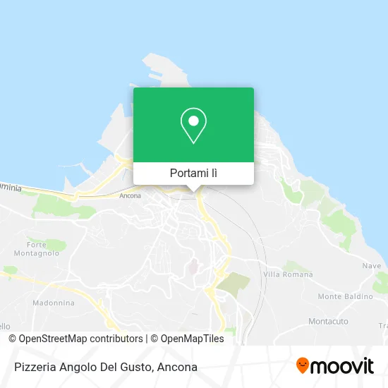 Mappa Pizzeria Angolo Del Gusto