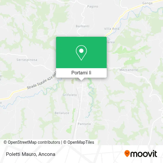 Mappa Poletti Mauro