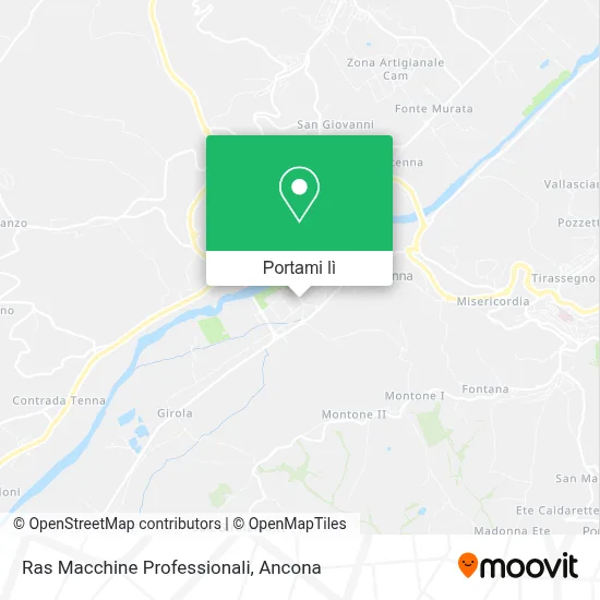 Mappa Ras Macchine Professionali