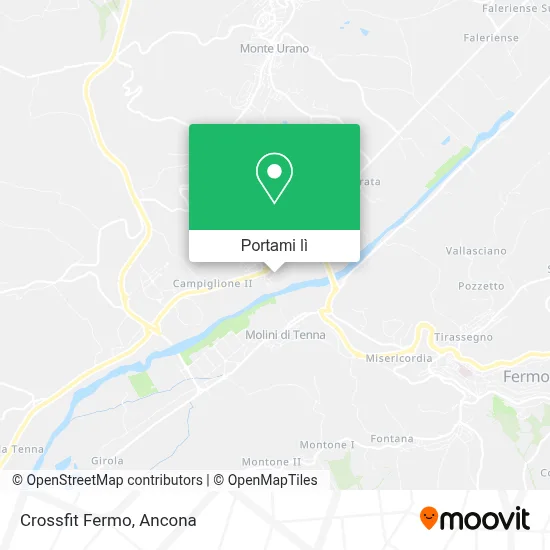 Mappa Crossfit Fermo