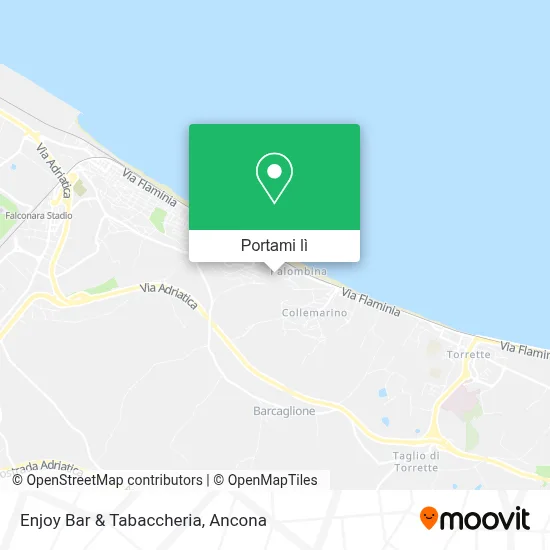 Mappa Enjoy Bar & Tabaccheria