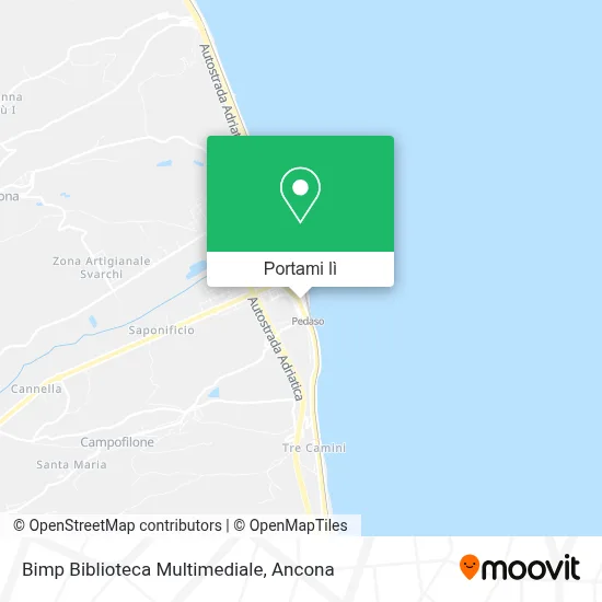 Mappa Bimp Biblioteca Multimediale