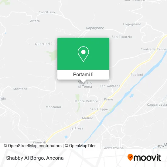 Mappa Shabby Al Borgo