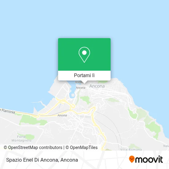 Mappa Spazio Enel Di Ancona