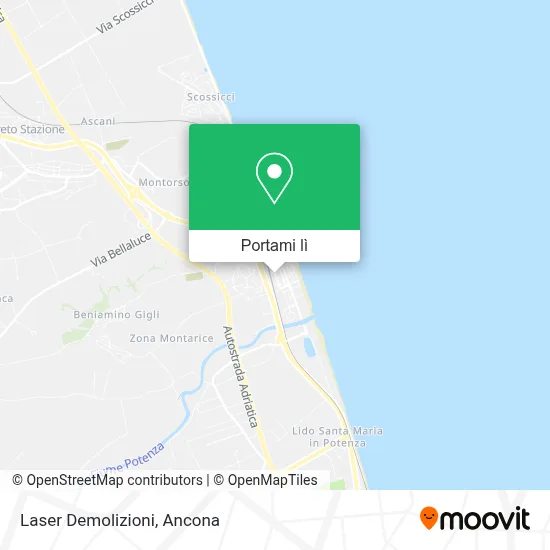 Mappa Laser Demolizioni