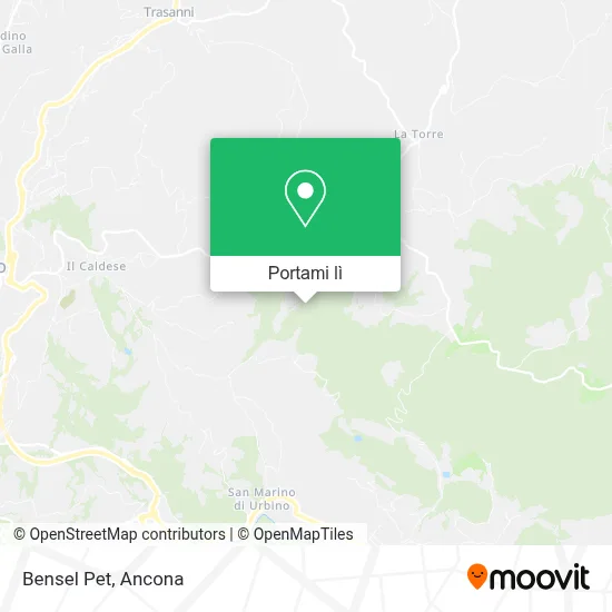 Mappa Bensel Pet