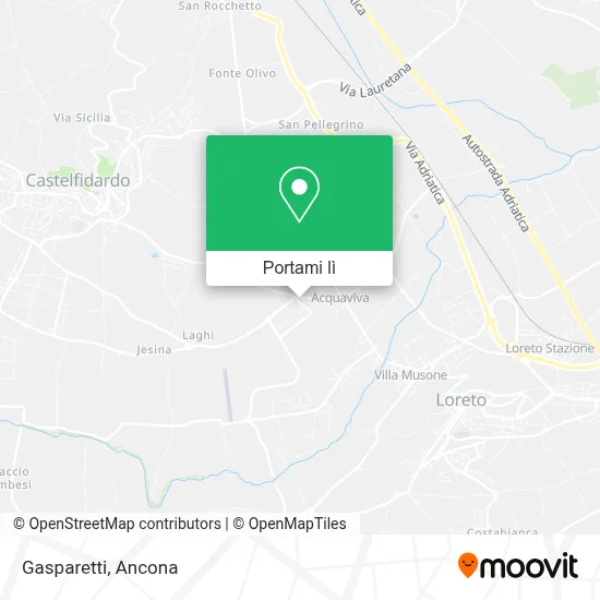 Mappa Gasparetti