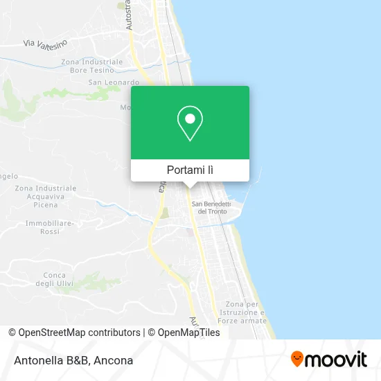 Mappa Antonella B&B