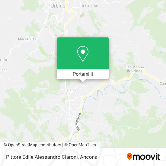 Mappa Pittore Edile Alessandro Ciaroni