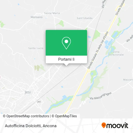 Mappa Autofficina Dolciotti